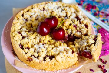 veganer Kirschenkuchen